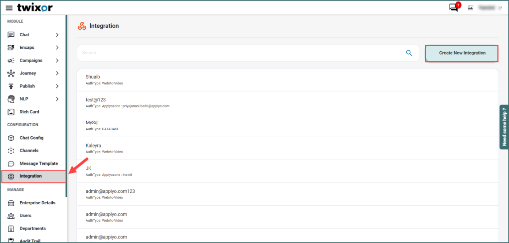 MySQL Database Integration