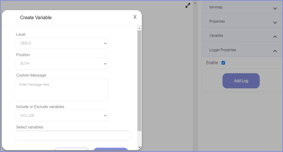 Log Configuration